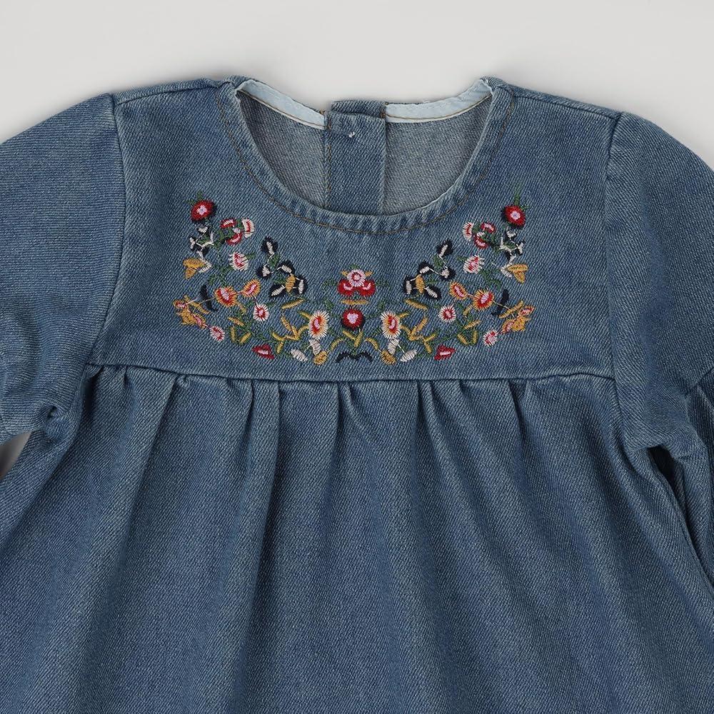 Shai ke ai Girls Denim Dress