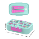 Toursun New Convertible Bowl With Fork & Spoon