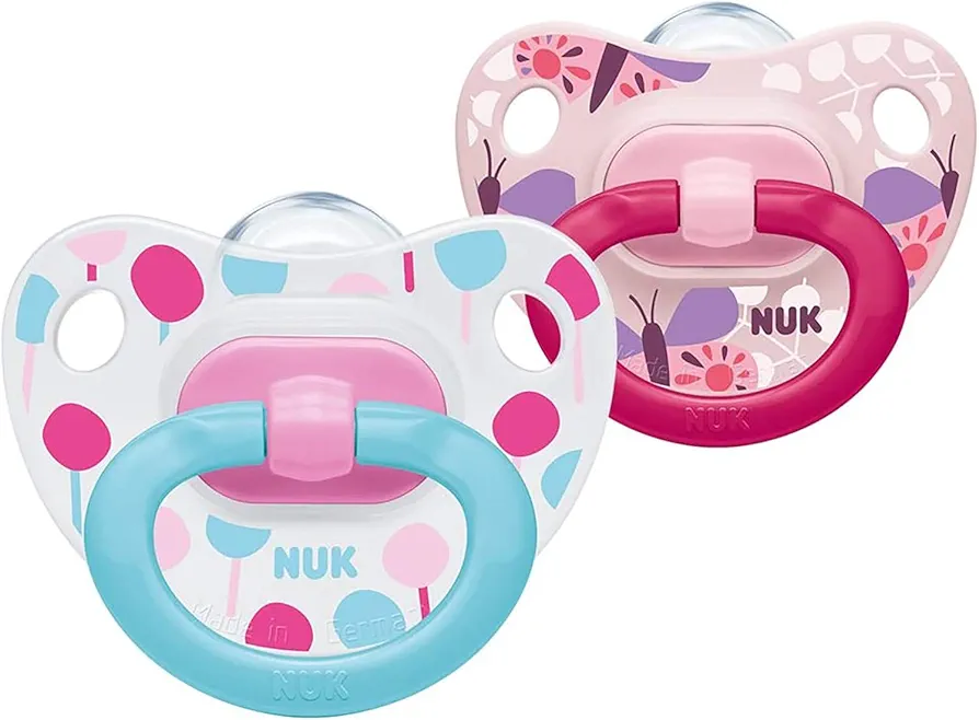 Nuk 2pcs Set Pacifier 