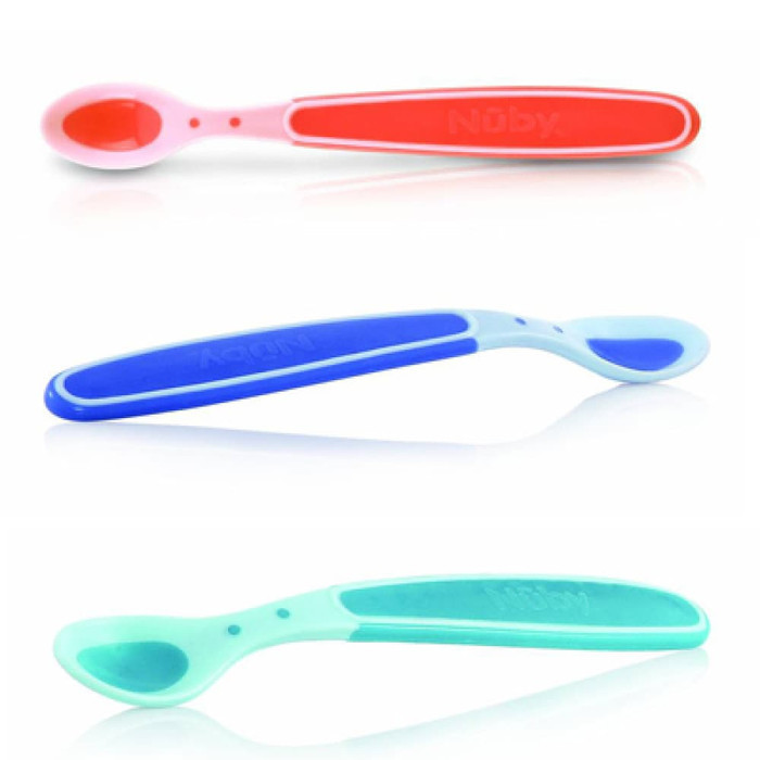 Nuby First Solids 3pcs Set Spoon