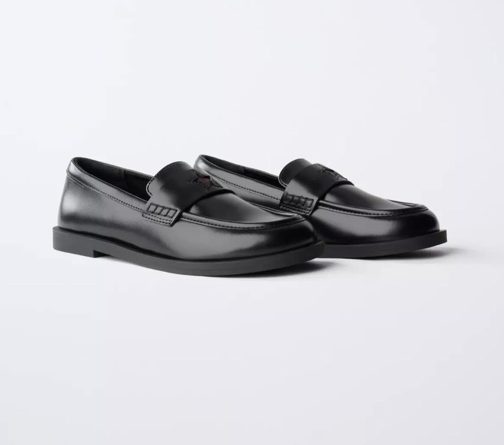 Zara Black Star Loafer