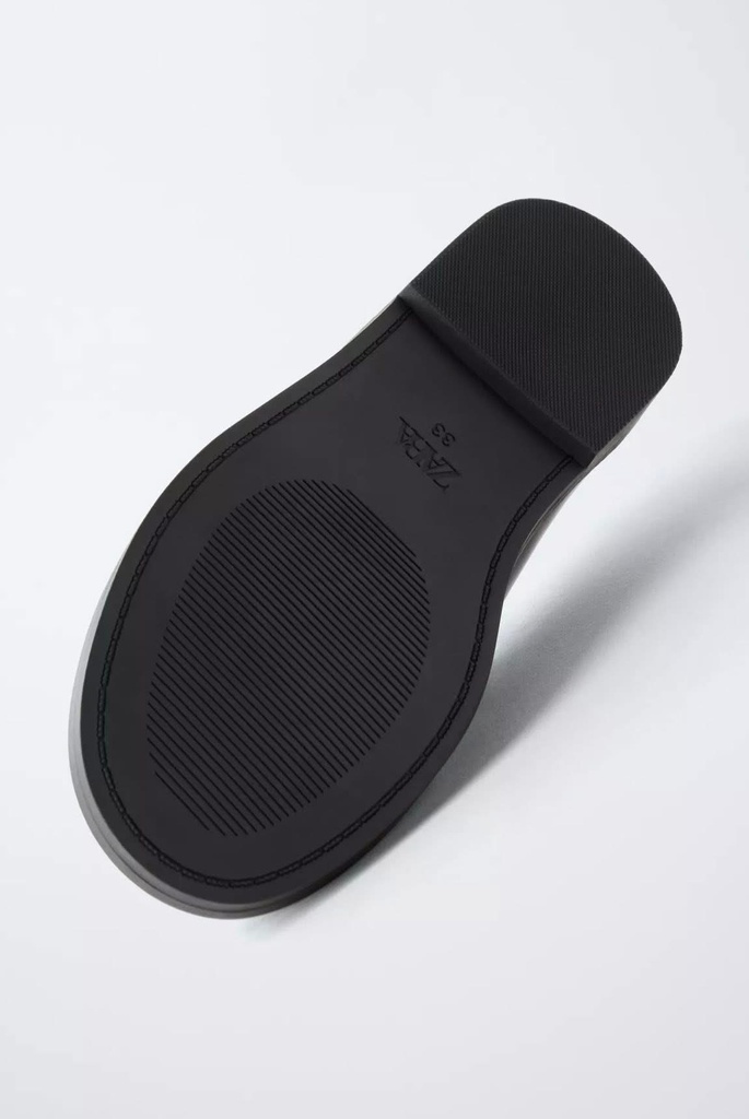 Zara Black Star Loafer