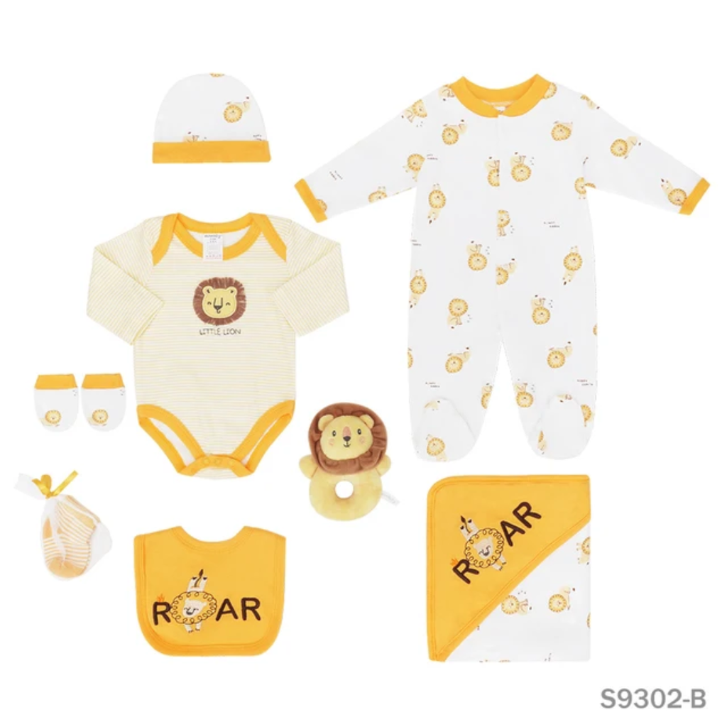 Sunnozy 8pcs Set Sleepsuit