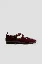 H&M Wine Ballerina Shoe 