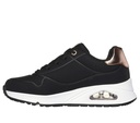 Skechers Girls Uno Gen 1 Sneakers (Black & White)