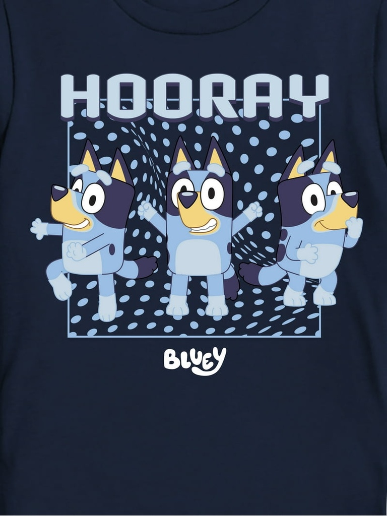 Bluey Navy Blue T-shirt (Hooray)