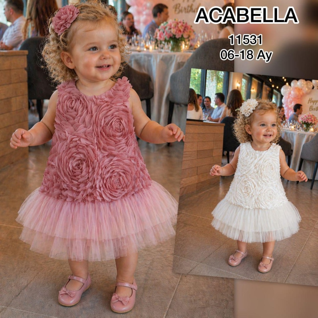 AcaBella Girl's Dress (11531)