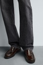 Zara Brown Loafer Shoe 