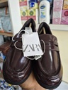 Zara Brown Loafer Shoe 