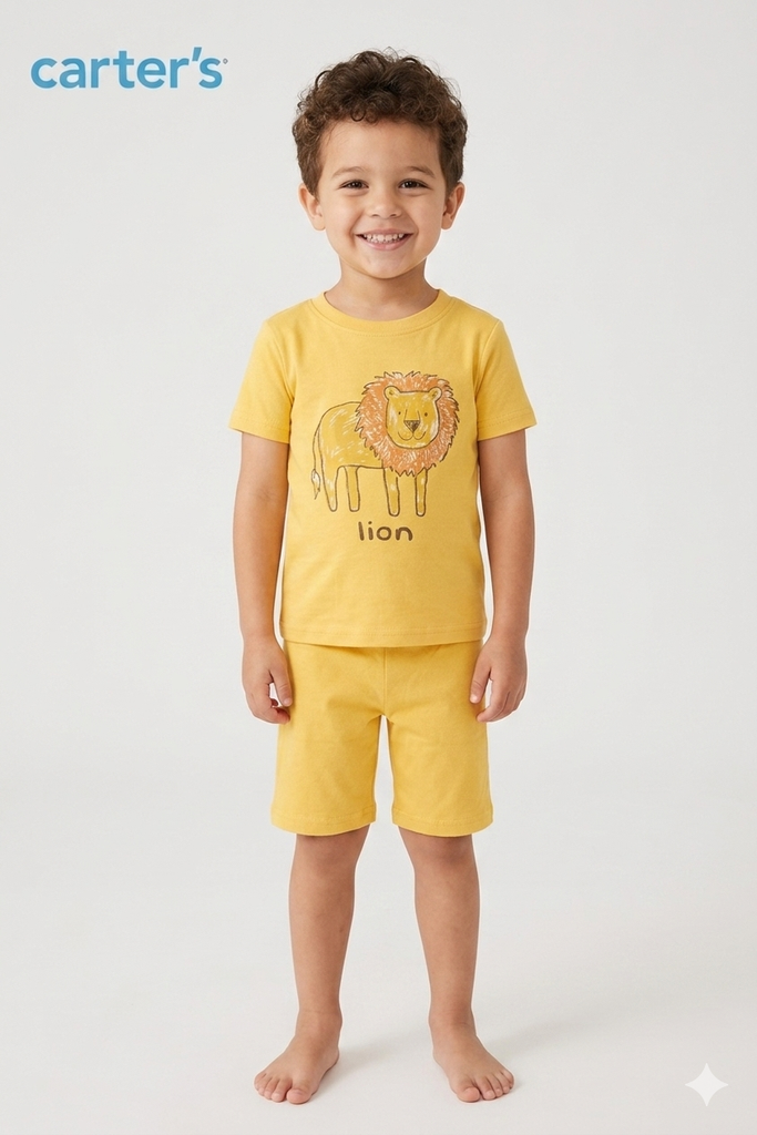 Carter's 2pcs Set Boys (Lion Design)