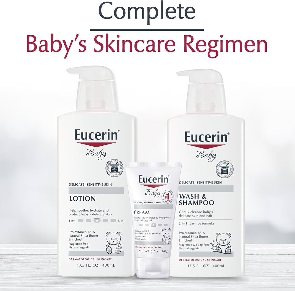 Eucerin Gentle Baby Lotion 13.5 Oz (400ml)