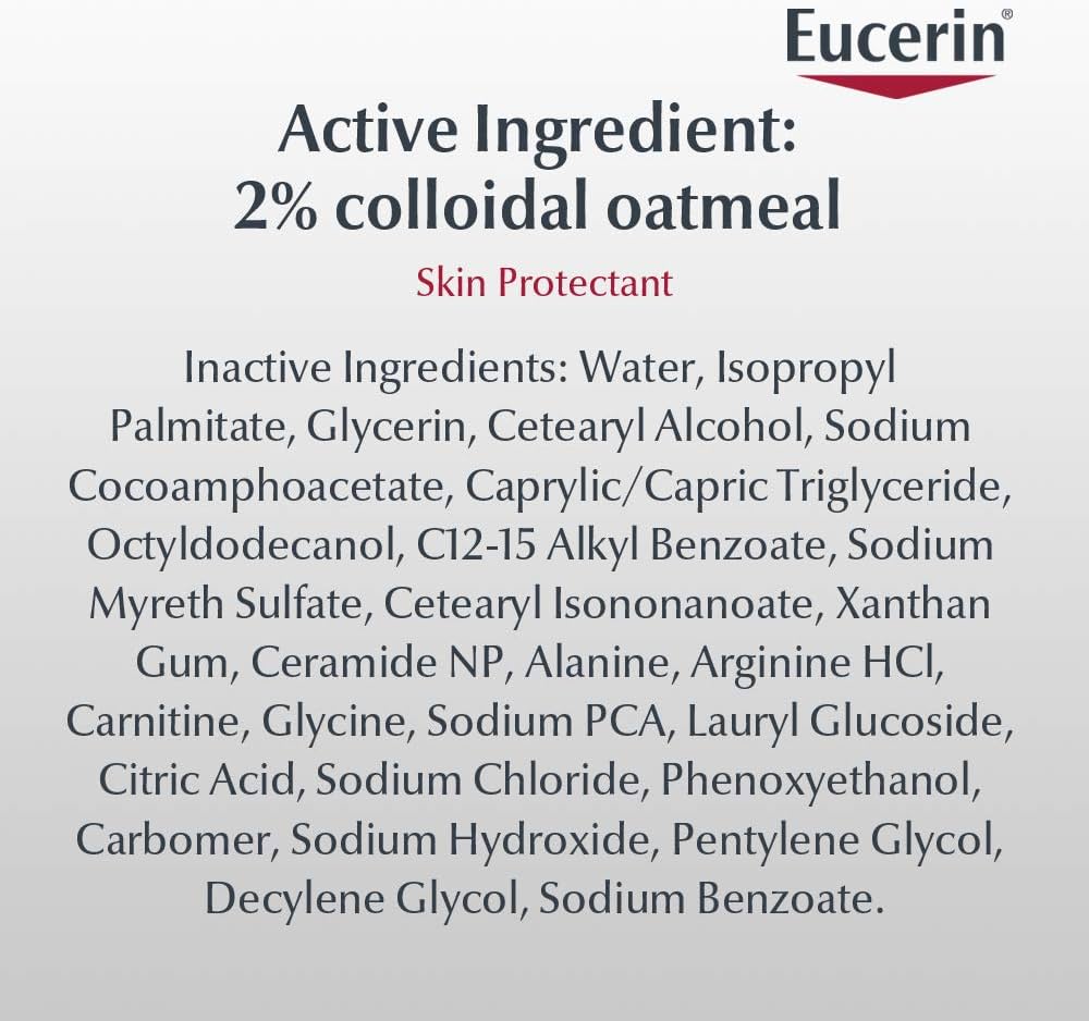 Eucerin Eczema Relief Cream & Body Wash 13.5 Oz (400ml)