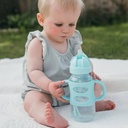 Dr Brown Wide-Neck Straw  Bottles With Silicon Handle 