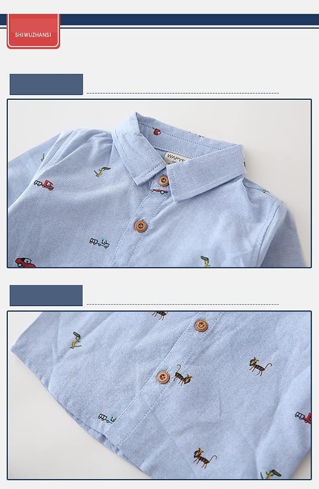 Wapypy Boys Long Sleeve Shirt 