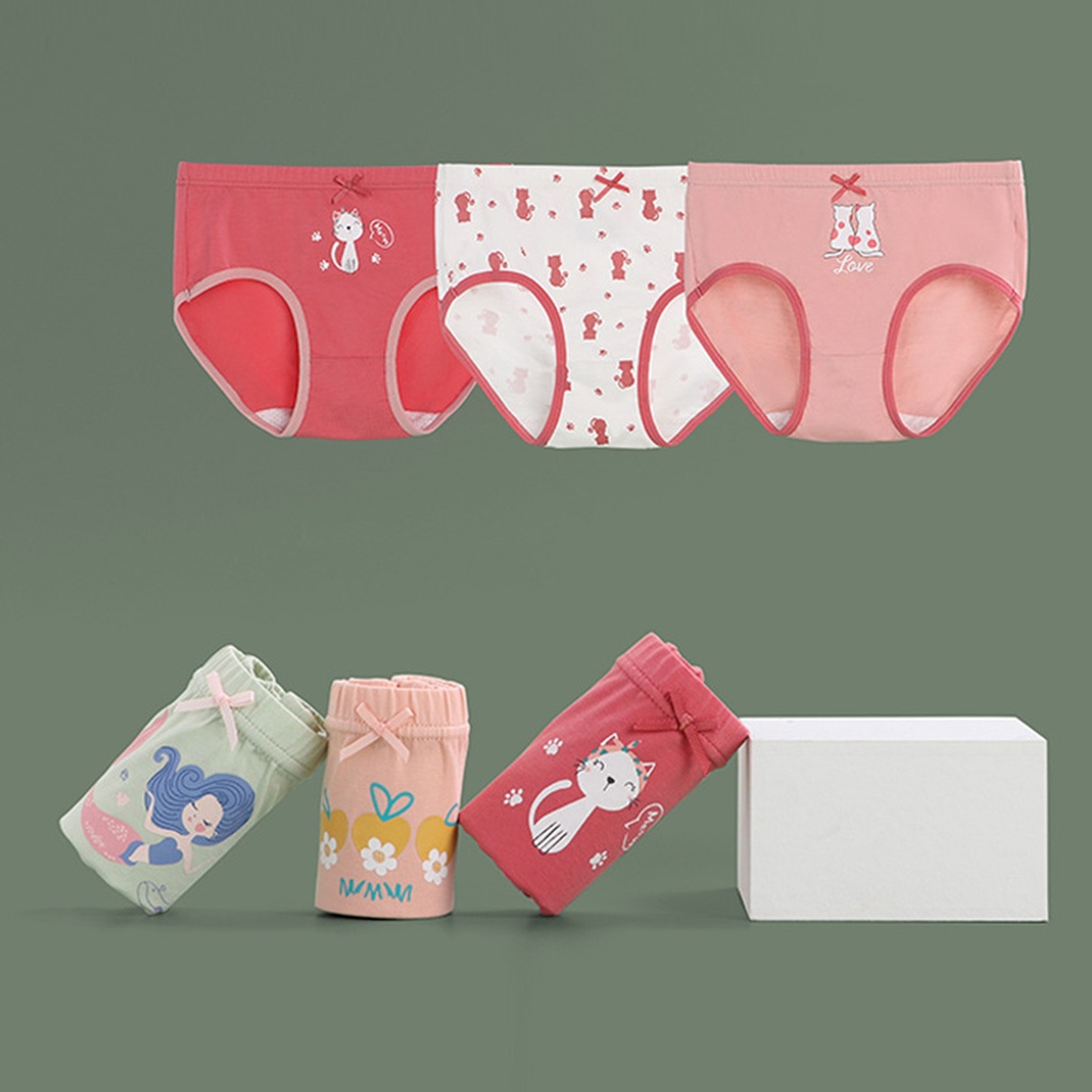 Girls 3pcs Set Panties 