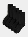 Primark 5pcs Set Black Socks 