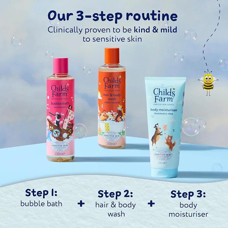 Childs Farm Sensitive Skin Expert Body Moisturiser 