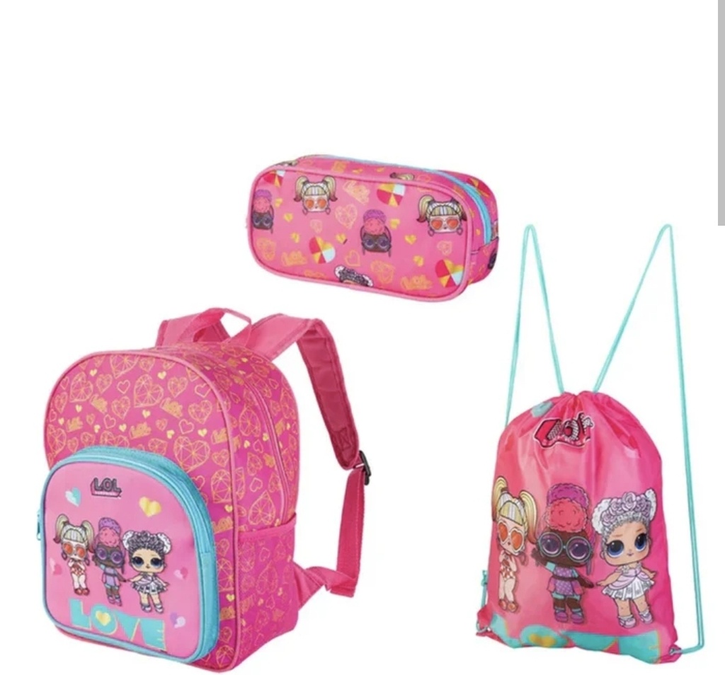 Girls Character Backpack Set Toddler