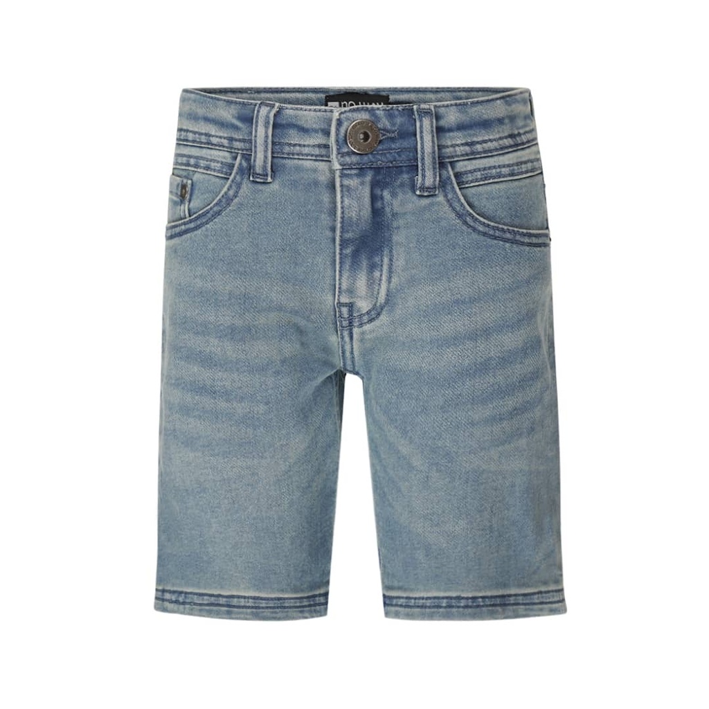 No Way Monday Blue Denim Jeans Shorts For Boys
