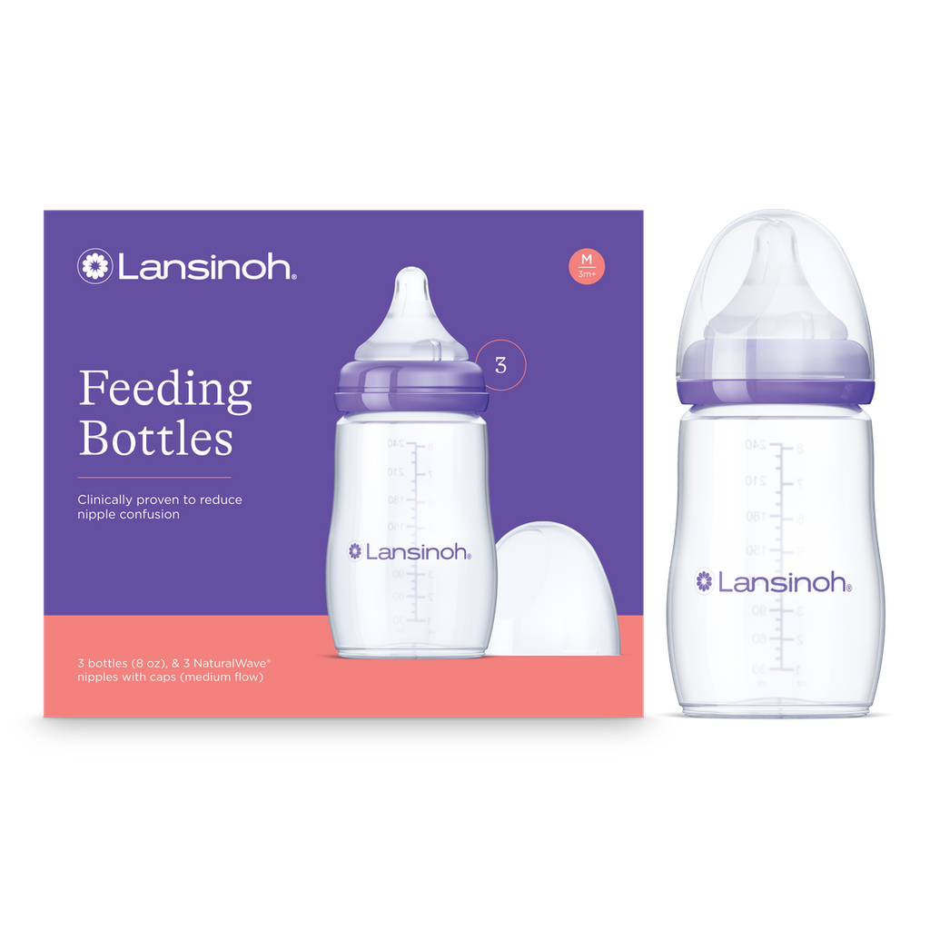 Lansinoh Feeding Bottles 3 set - 8oz
