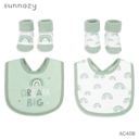 Sunnozy Soft Bibs/Socks 