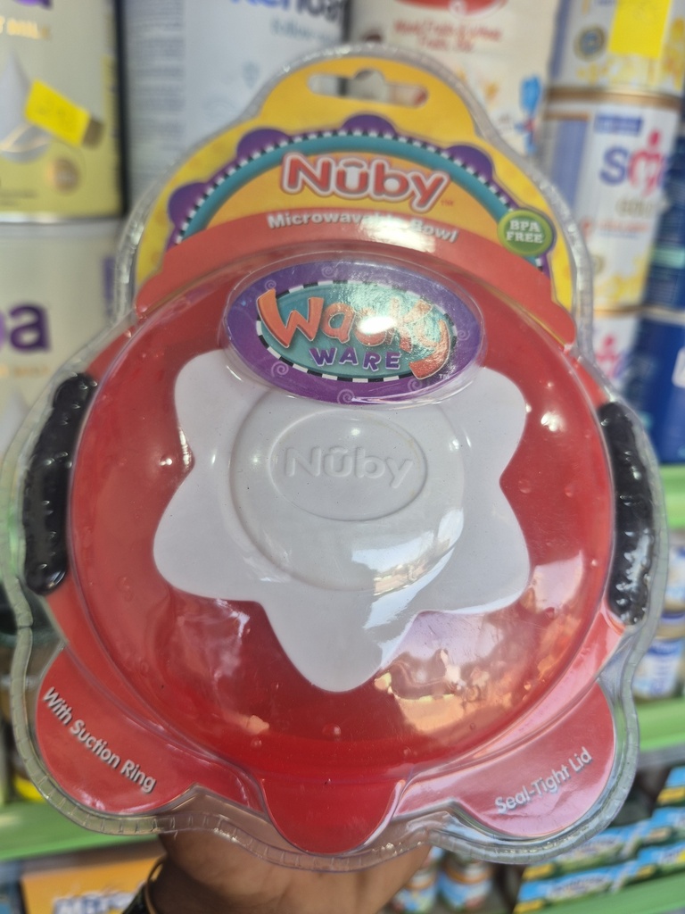 Nuby Microwave Bowl  Wacky Ware 