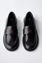 Zara Black Star Loafer