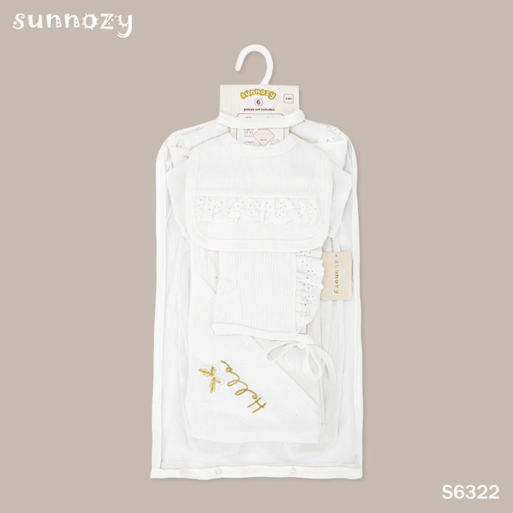 Sunnozy 5/6pcs Set Sleepwear