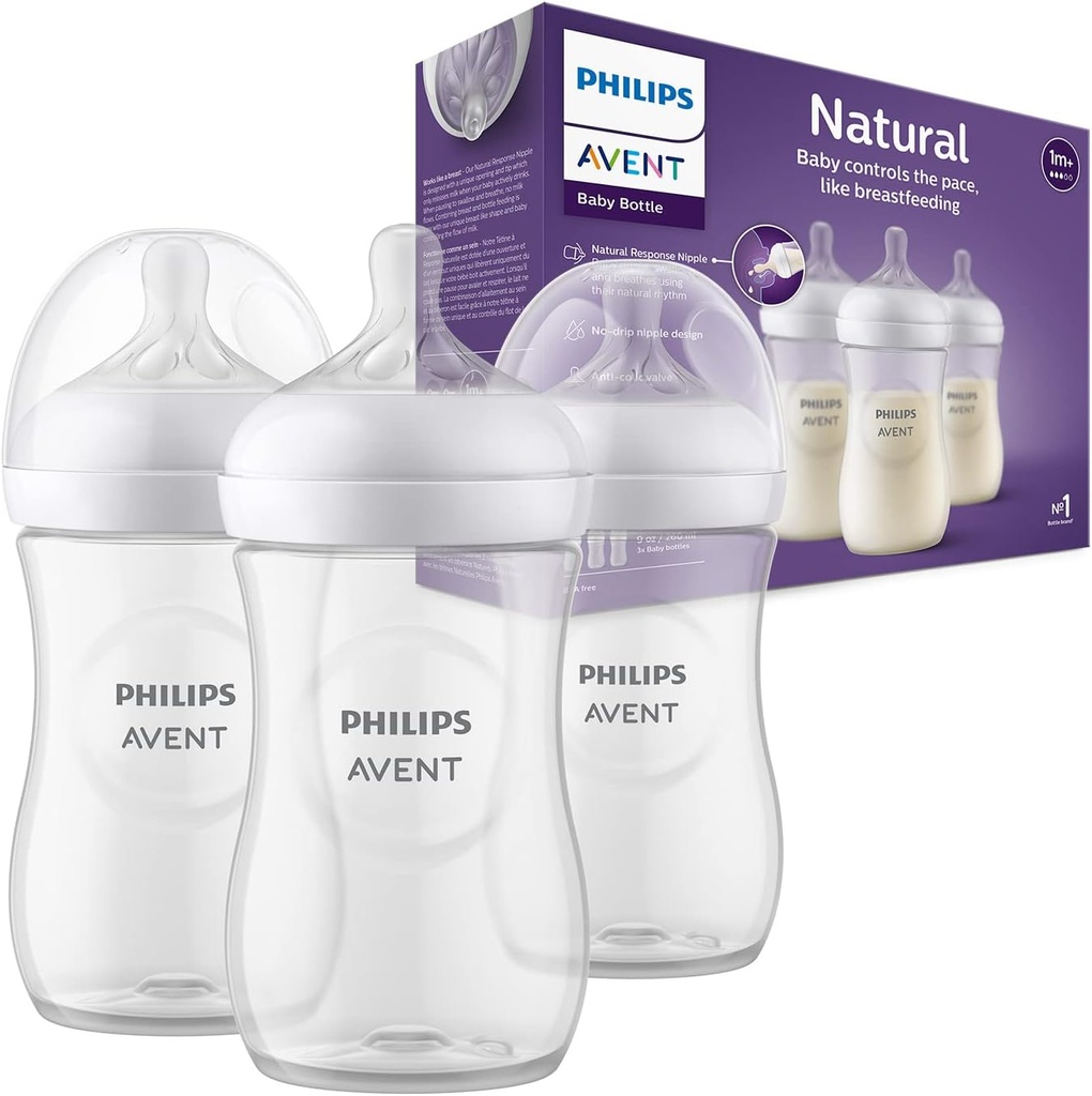 Philips Avent Natural Bottle 3Pcs Set