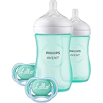 Philips Avent Natural Botttle 2Pcs Set With 2Pcs Pacifier