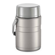 Stainless Steel Food Jar New with Metal Spoon