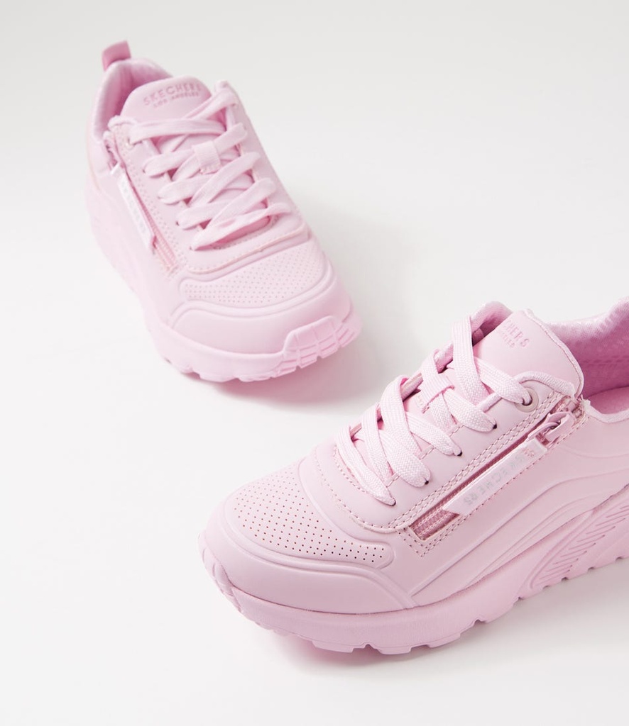 Skechers Kid's Uno Lite - Easy Zip (Pink)