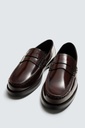 Zara Brown Chunky Loafer 