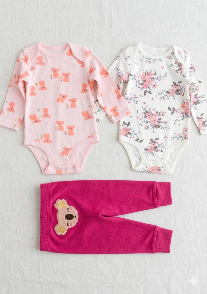 Carter's 3pcs Set Girls 