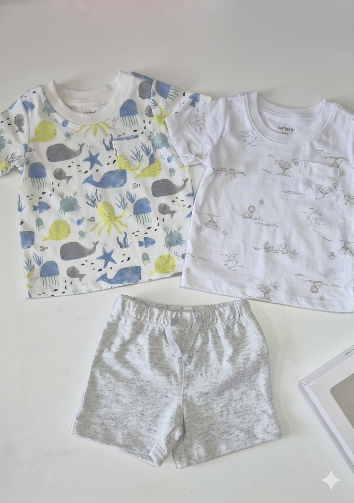 Carter's 3pcs Set Boys(9m)