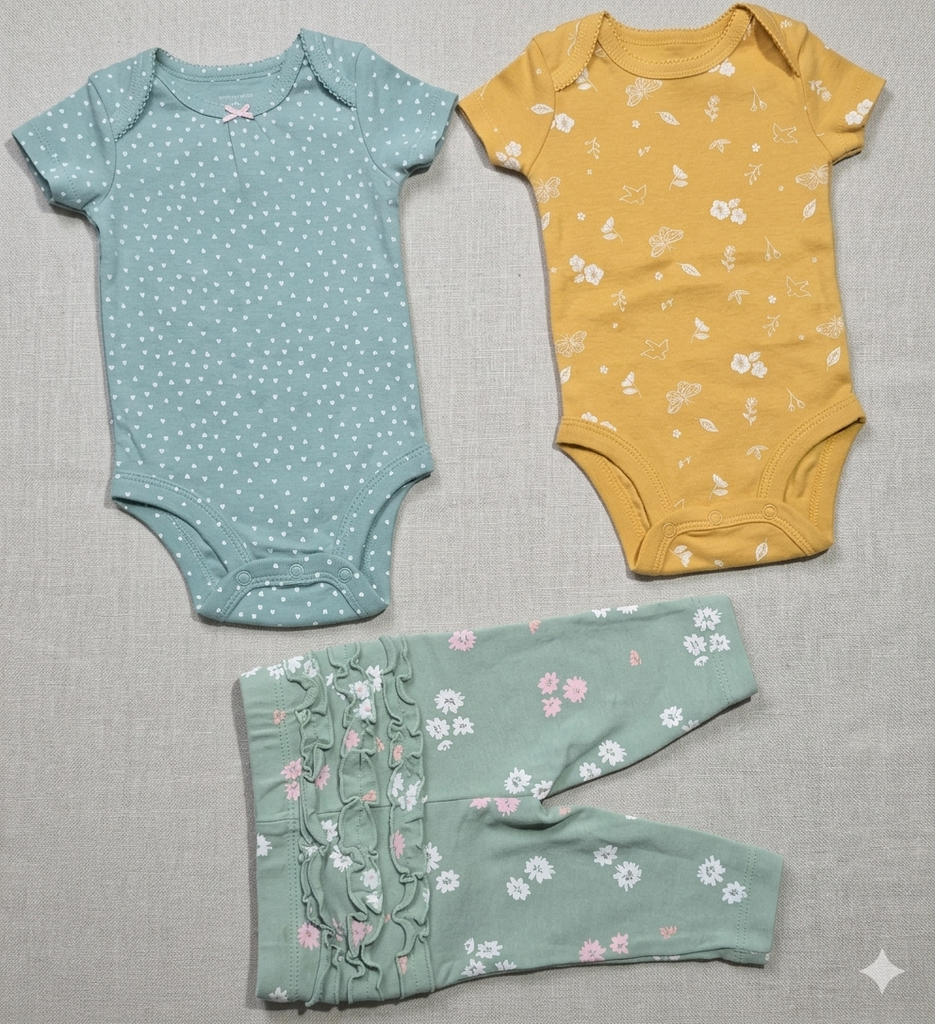 Carter's 3pcs Set Girls 
