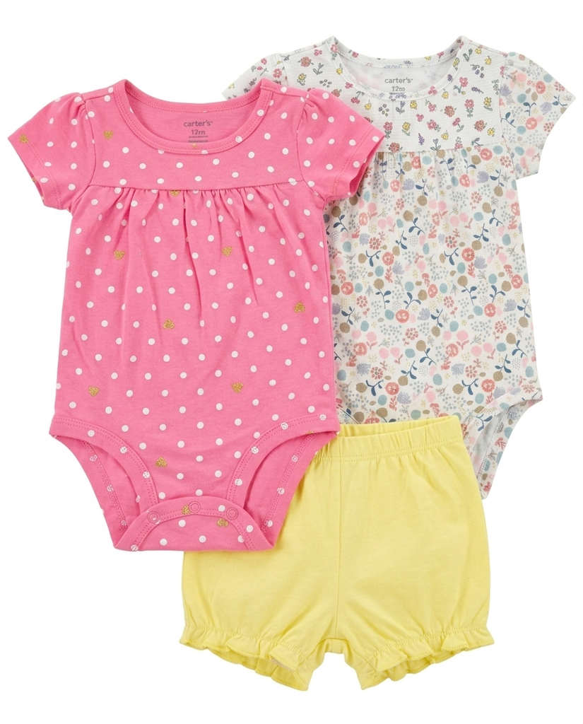 Carter's 3pcs Set Girls (12m)