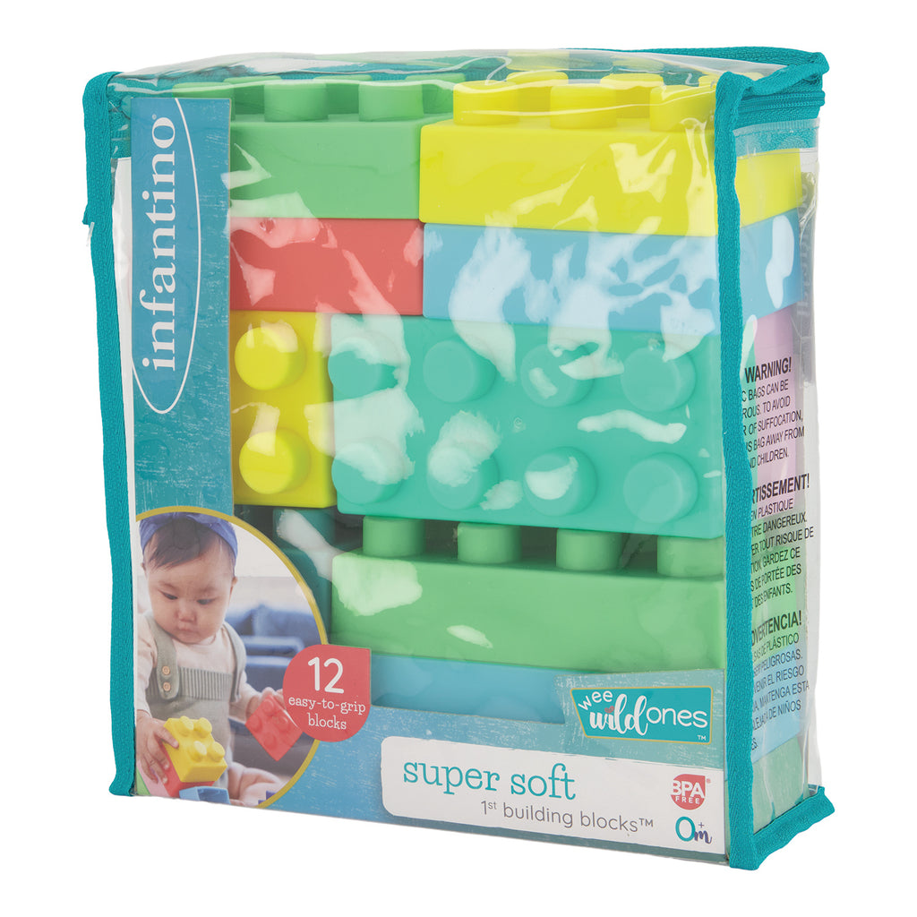 Infantino Super Soft 1st Building Blocks