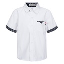 TiaoBug Boys Short Sleeve Button Down Shirt