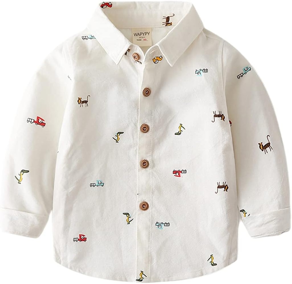 Wapypy Boys Long Sleeve Shirt 