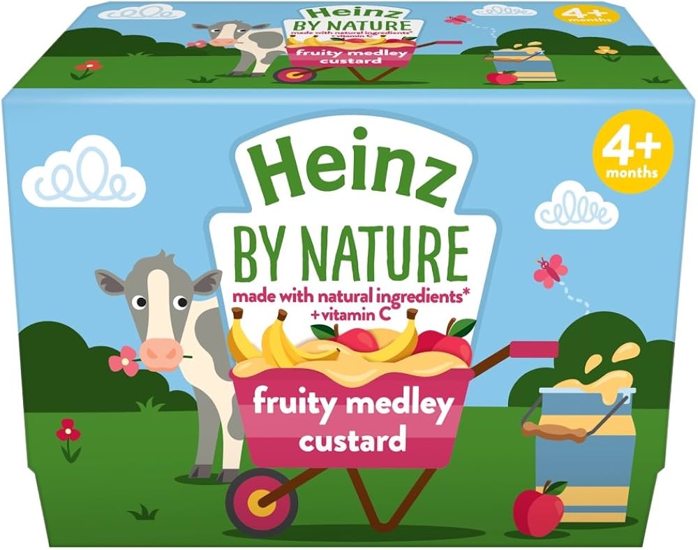 Heinz Fruit Medley Custard 