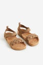 H&M Girls Braided Sandals 