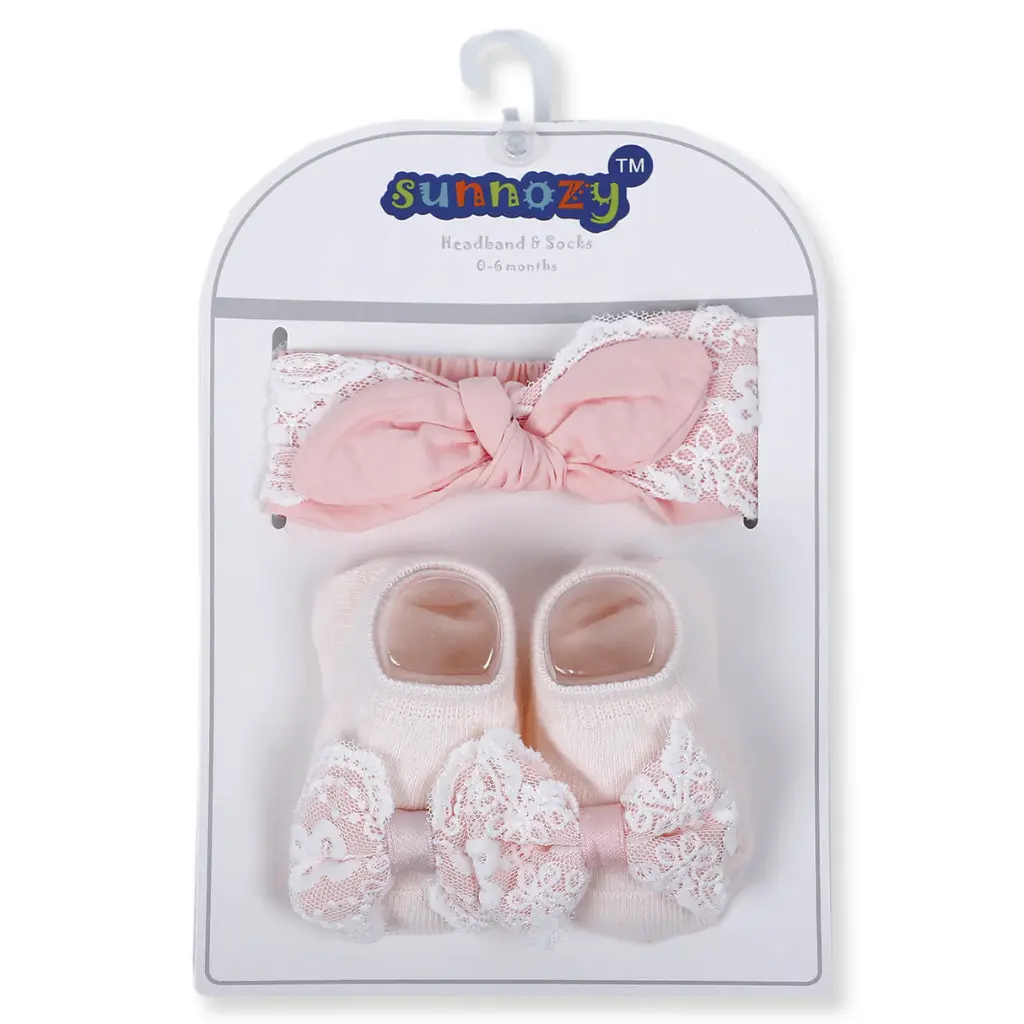 Baby Head Band and Bib