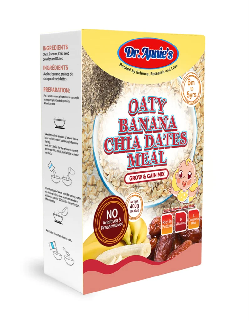 Dr Annie's Rice & Soya, Oats and Dates Powder