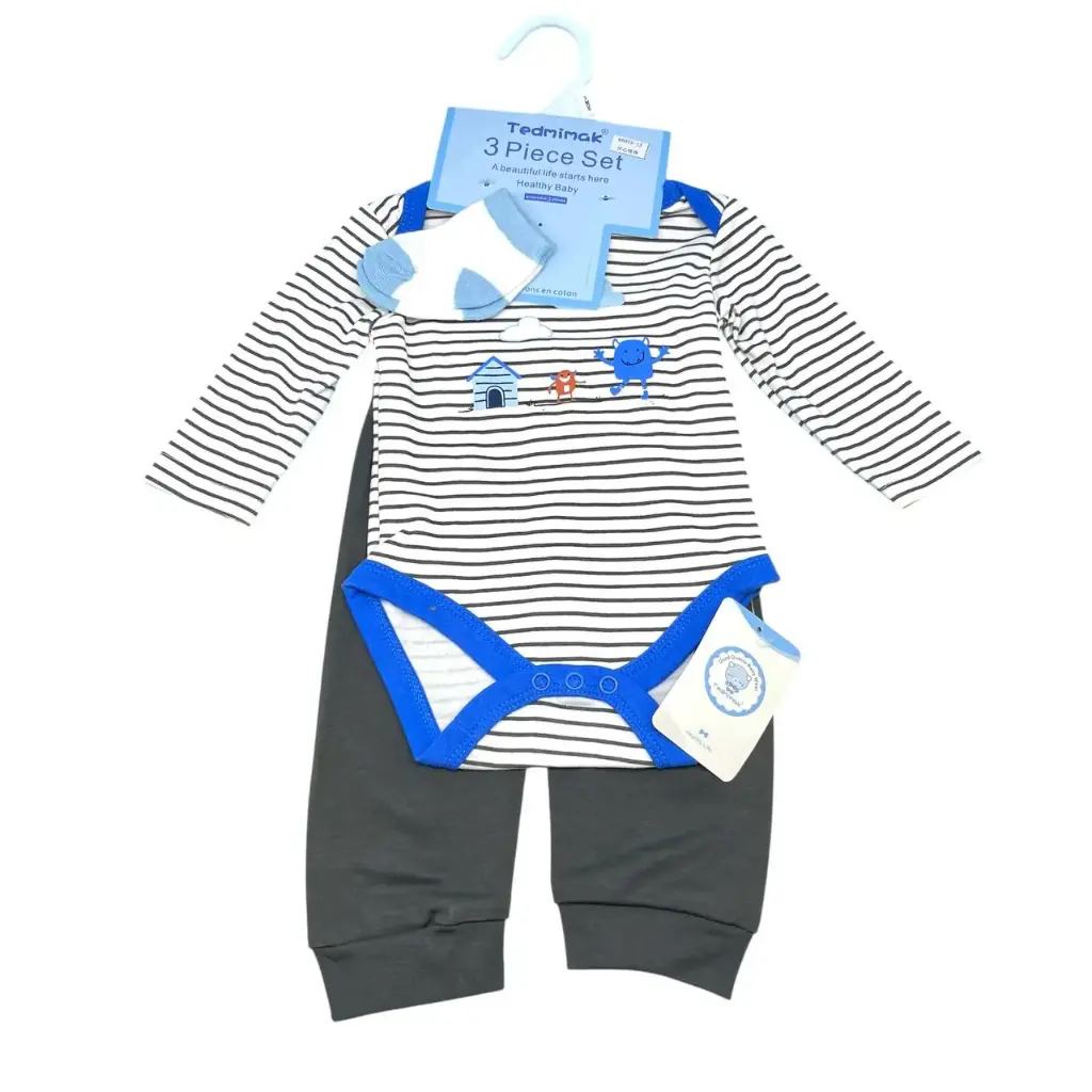 Tedmimak 3pcs Set Outfit Boys