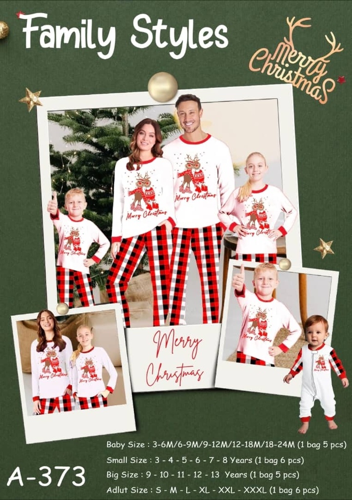 C A PJ's (A-373) 3-8yrs