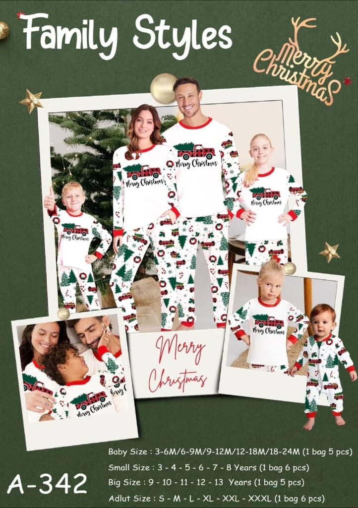 C A PJ's (A-342) 3-8yrs