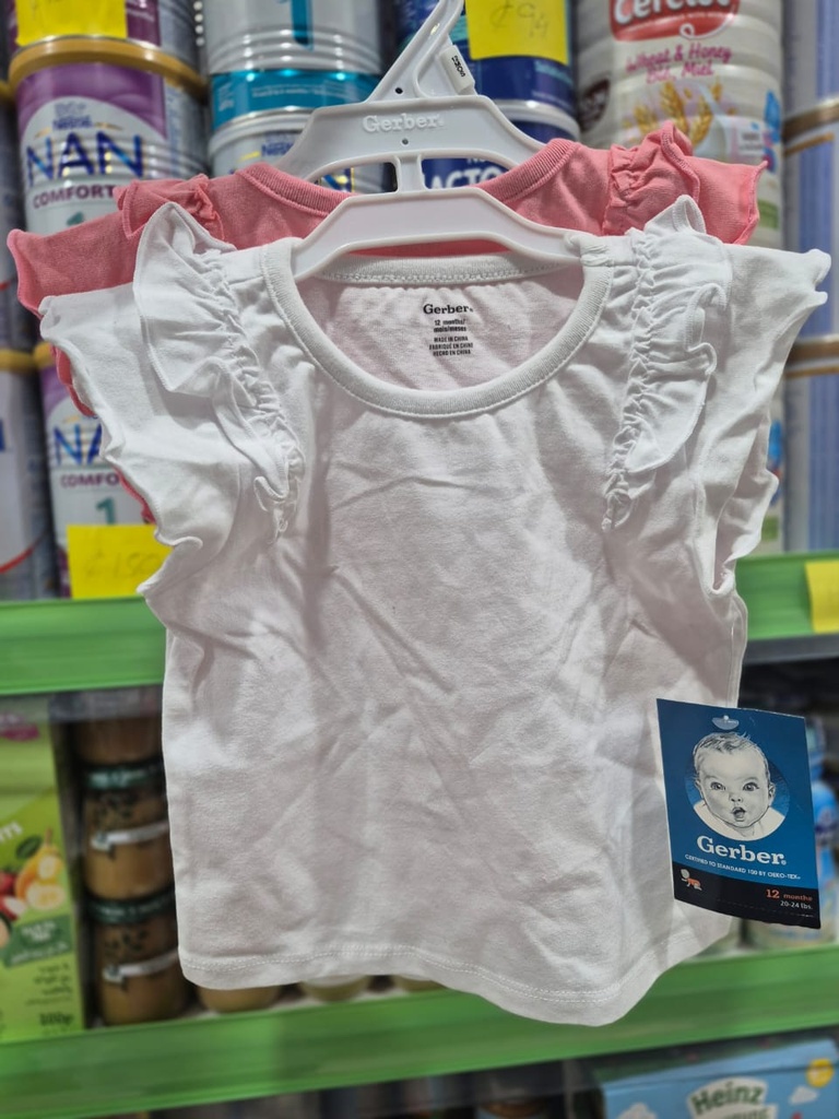 Gerber Girl's Shirt 2pcs Set