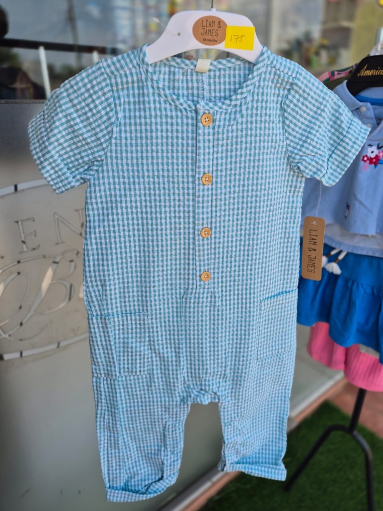 Liam & James Romper