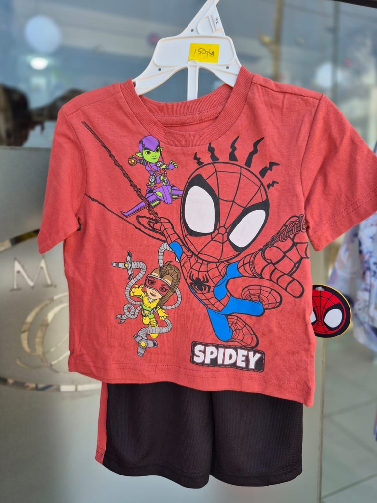 Marvel: Spidey And His Amazing Friends 2Pcs Set Outfit